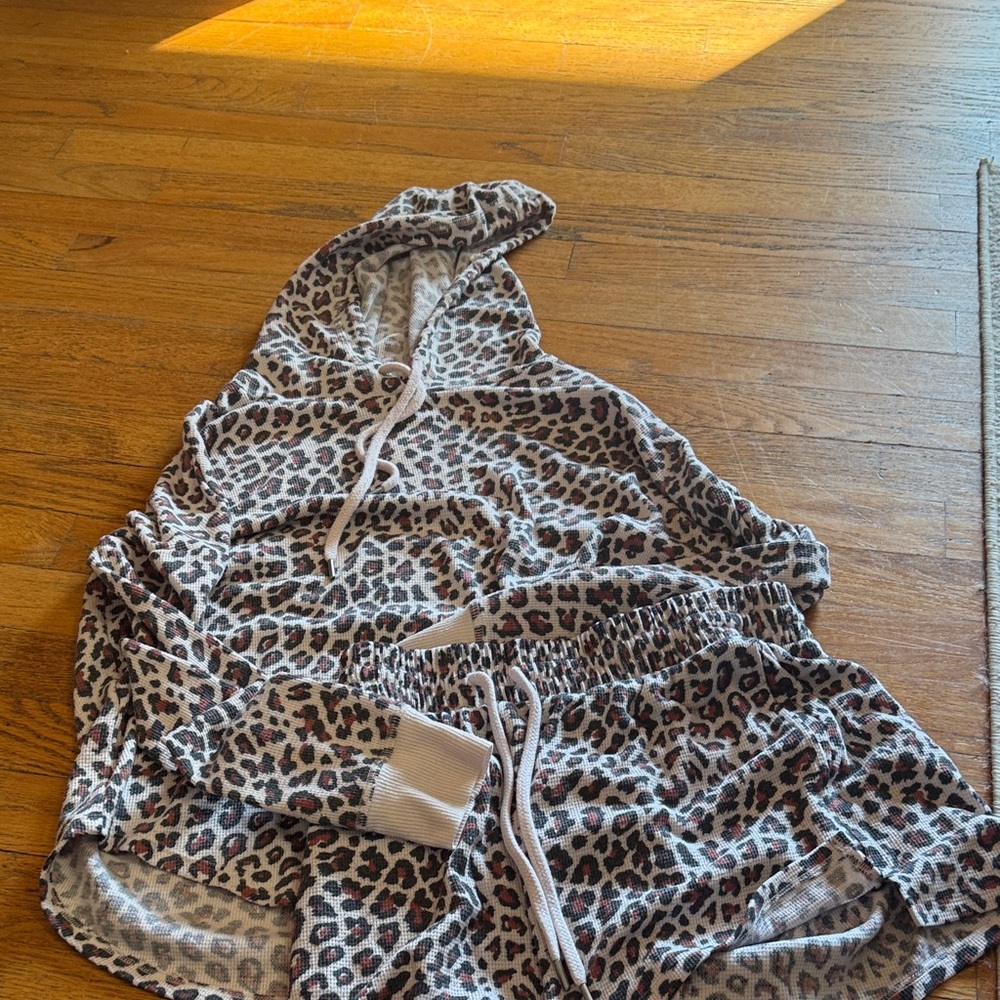 Victoria's Secret Animal Print Loungewear Set